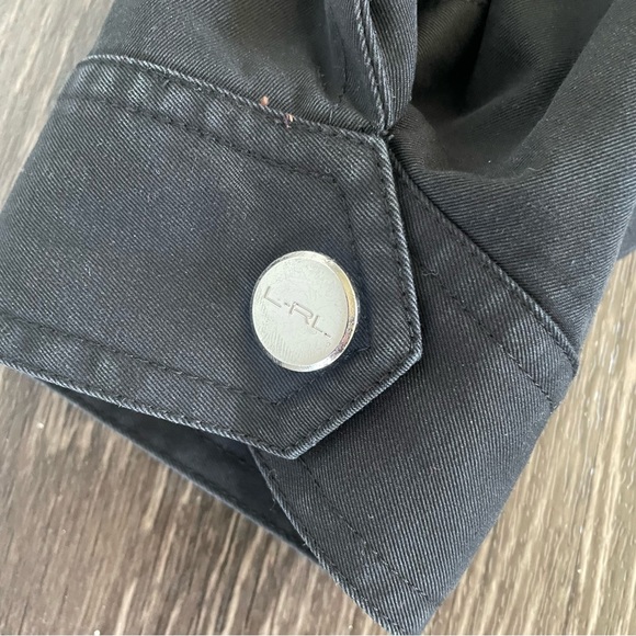 Ralph Lauren  Exclusive Black Coat Medium - Picture 11 of 14